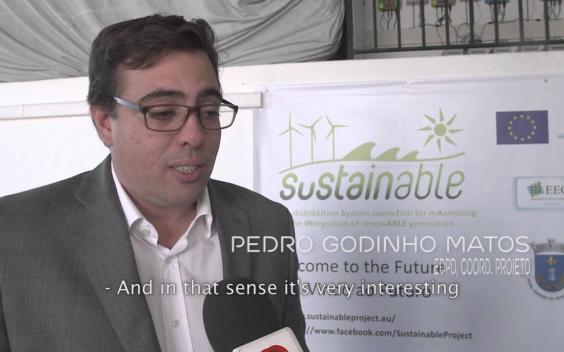 Embedded thumbnail for Projeto SuSTAINABLE – Visita do Project Officer da Comissão Europeia